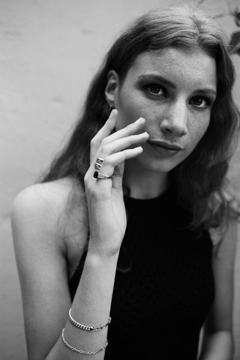 DOUBLE TROUBLE RING GOUD